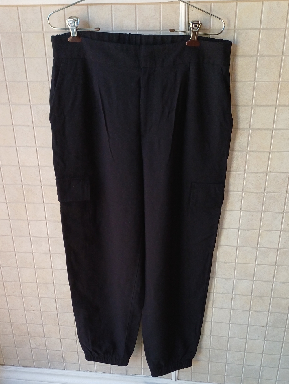 A New Day Black Pants With Cargo Pockets